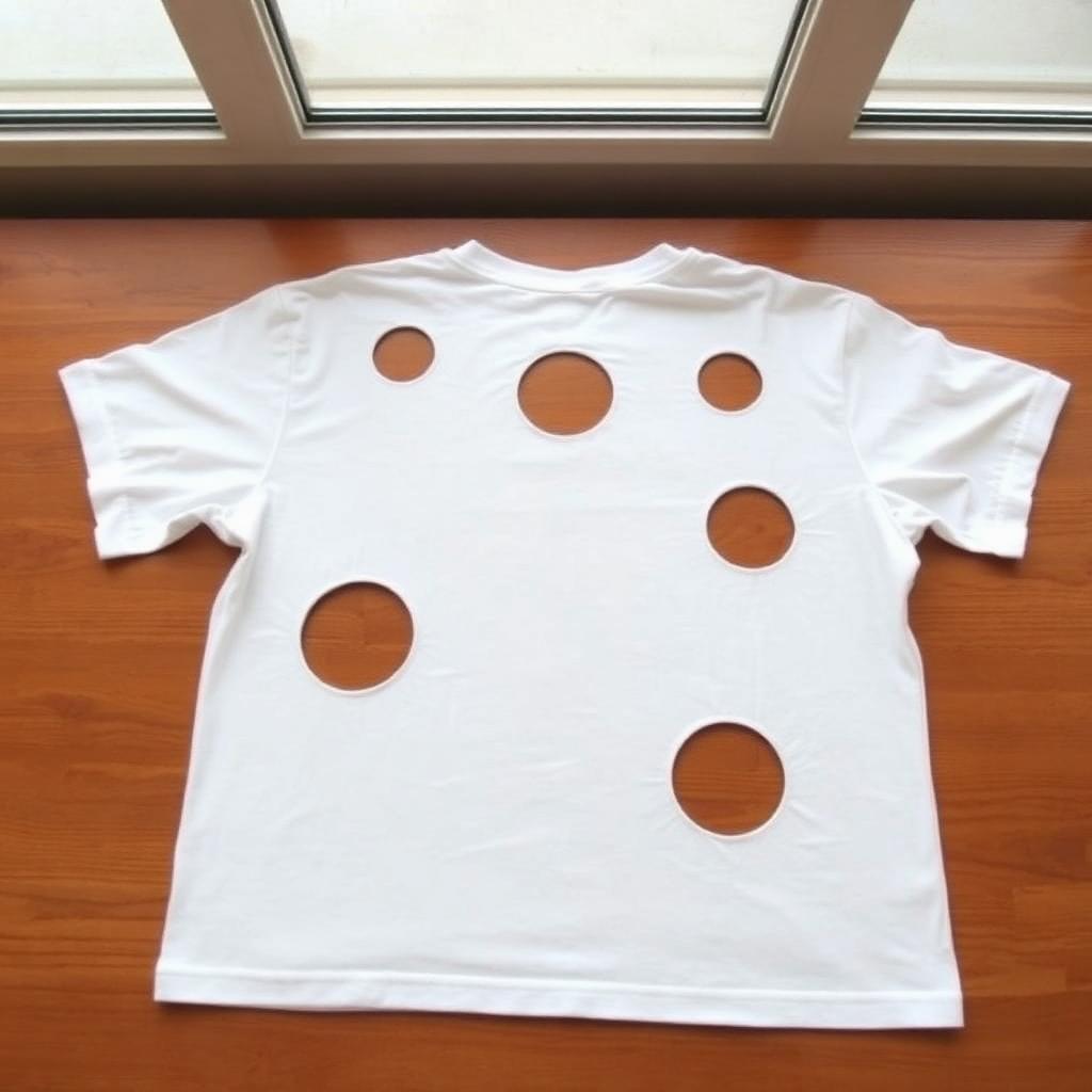How Many Holes in the T-Shirt?