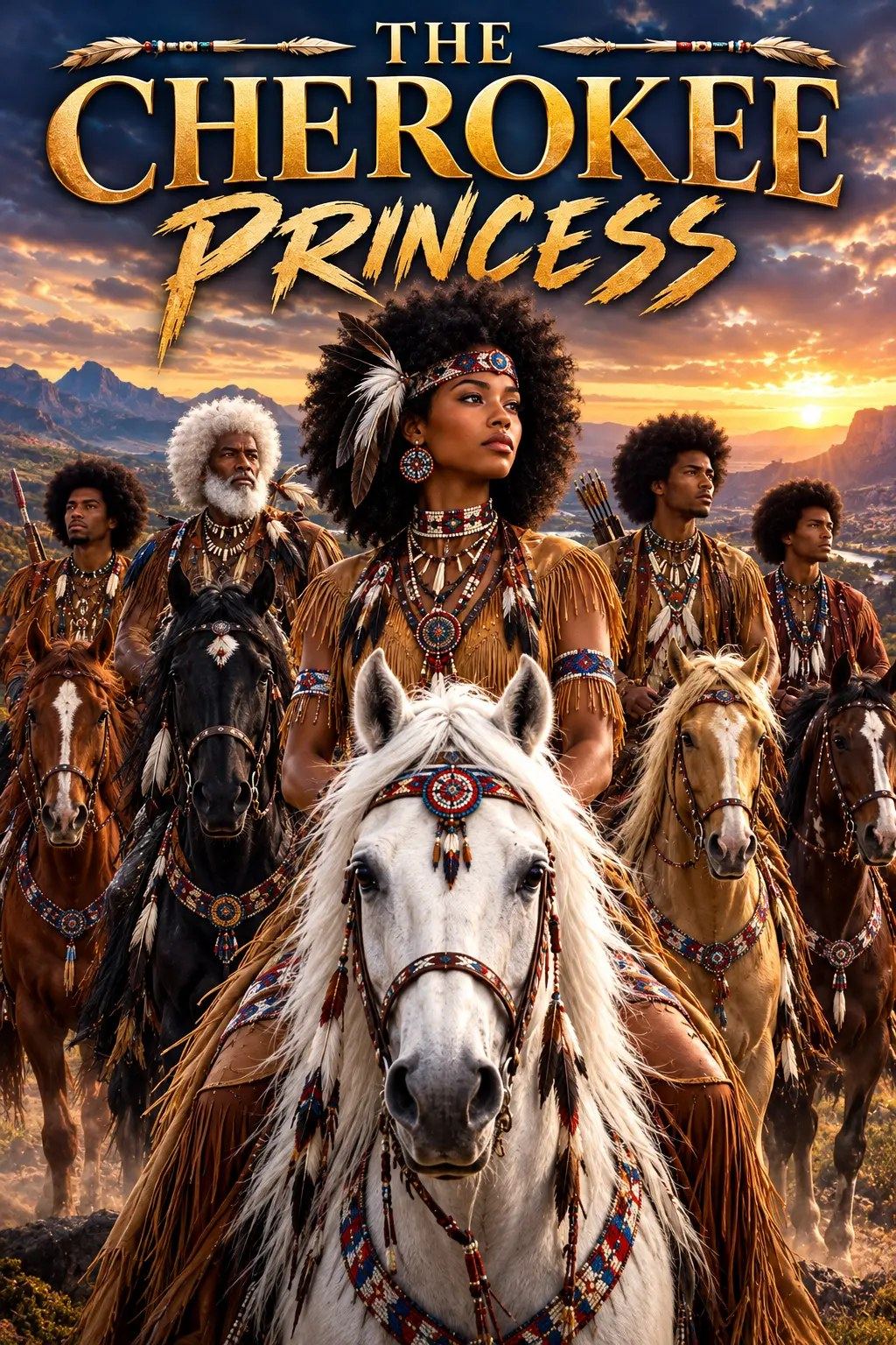 Cover of THE CHEROKEE PRINCESS, Remember Who You Are — a 70-page inspirational novel